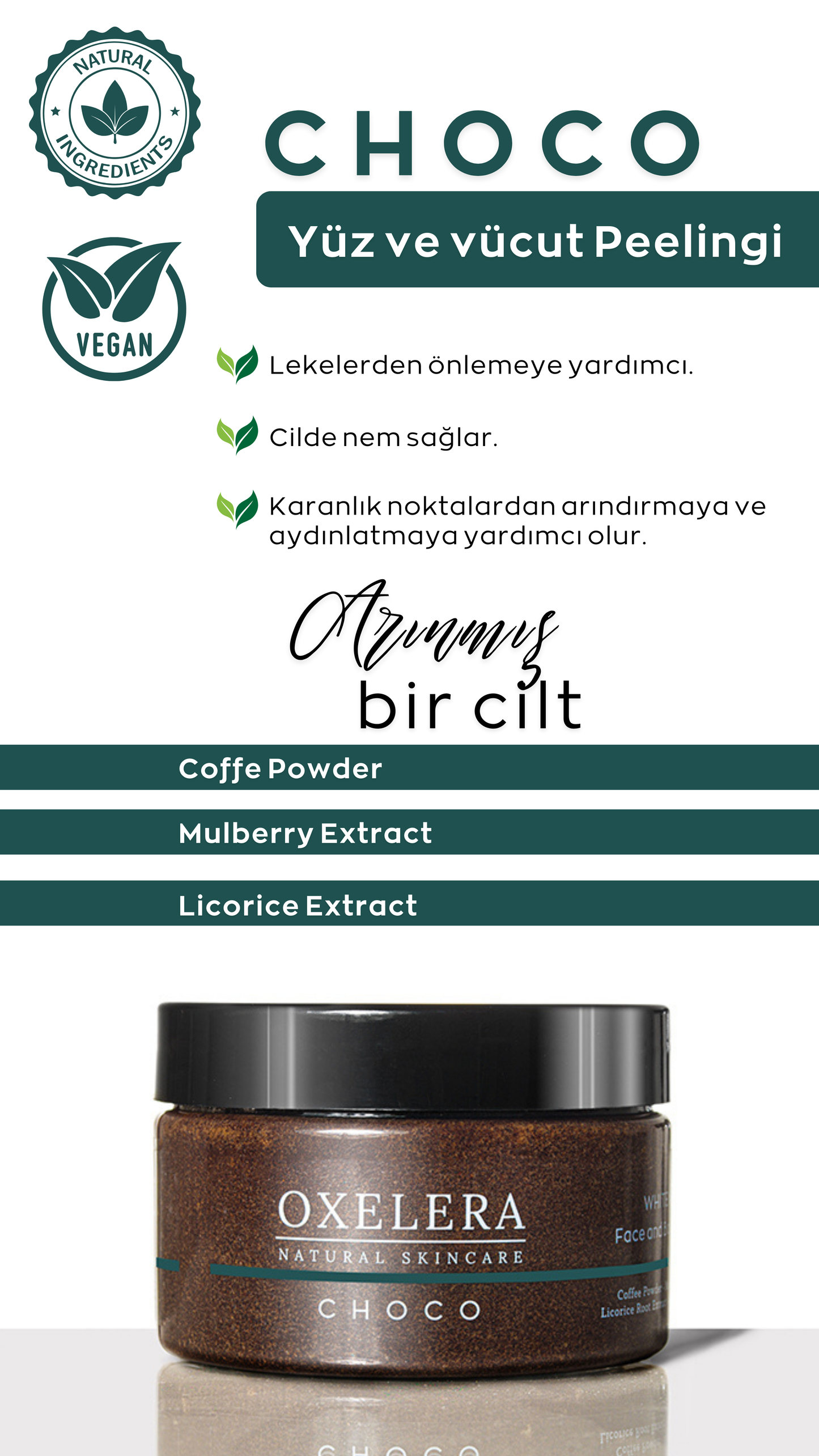 Choco Face and Body Scrub - 250 gr